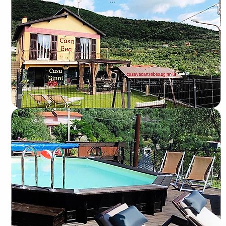 Casa Ginni Con Piscina E Giardino Caravonica Екстериор снимка