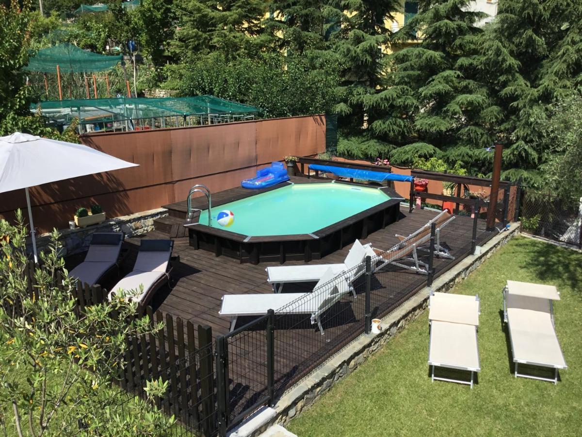 Casa Ginni Con Piscina E Giardino Caravonica Екстериор снимка